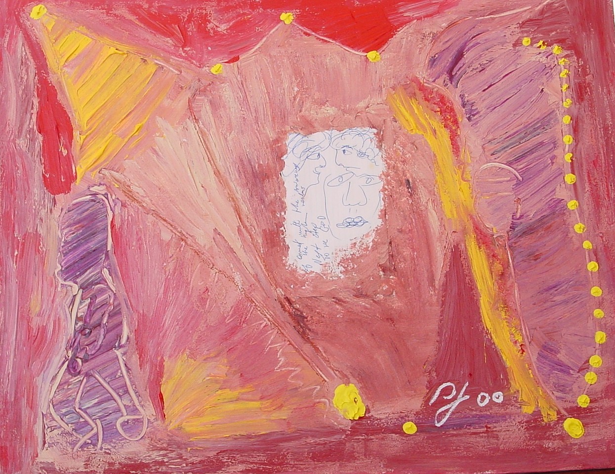 Diego Jacobson, Enlightenment, 2000
Mixed Media on Canvas, 24 x 30 in. (61 x 76.2 cm)
0037