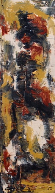 Diego Jacobson, Masquerade, 2010
Acrylic on Canvas, 20 x 60 in. (50.8 x 152.4 cm)
1229